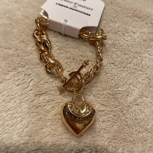 Juicy Couture x Urban Outfitters Gold Heart Bracelet